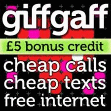 Get a free Giffgaff Sim